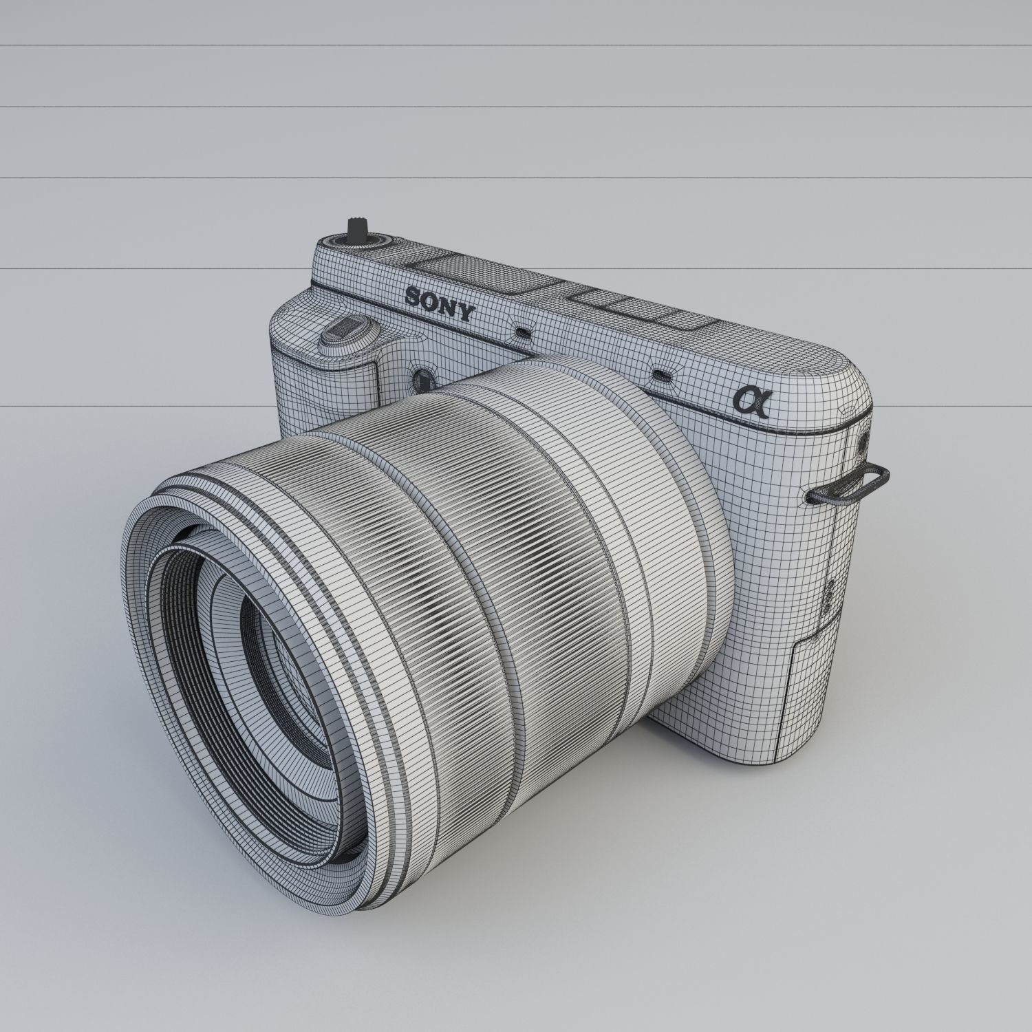 Sony Alpha 3D model_2