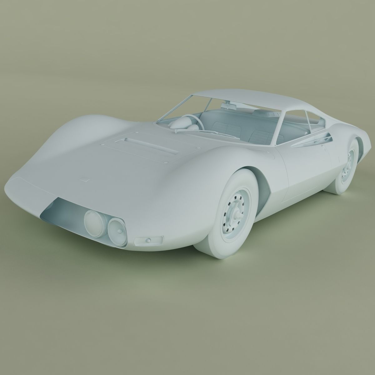 Ferrari 206 P Dino Pininfarina Berlinetta Speciale 3D model_10