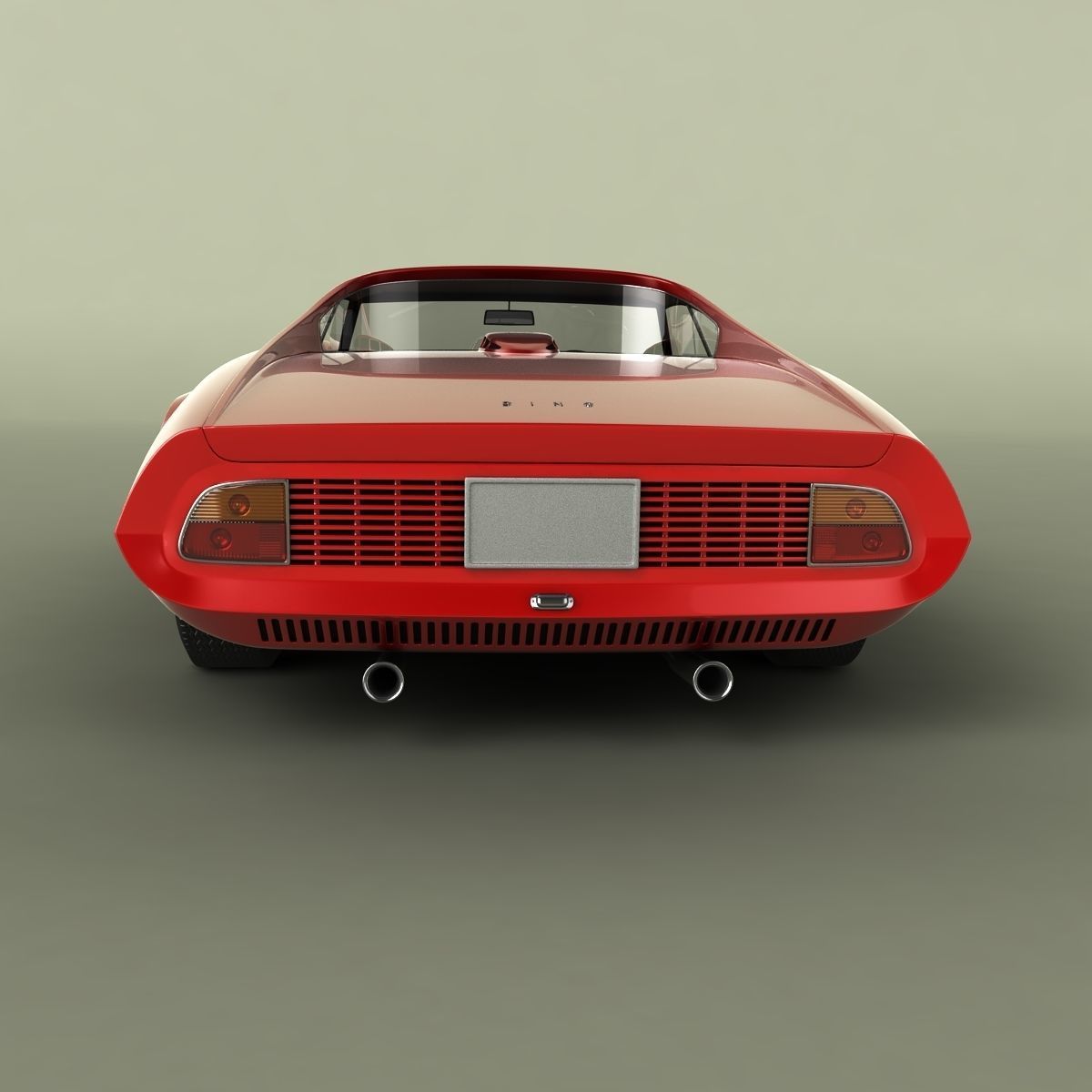 Ferrari 206 P Dino Pininfarina Berlinetta Speciale 3D model_3