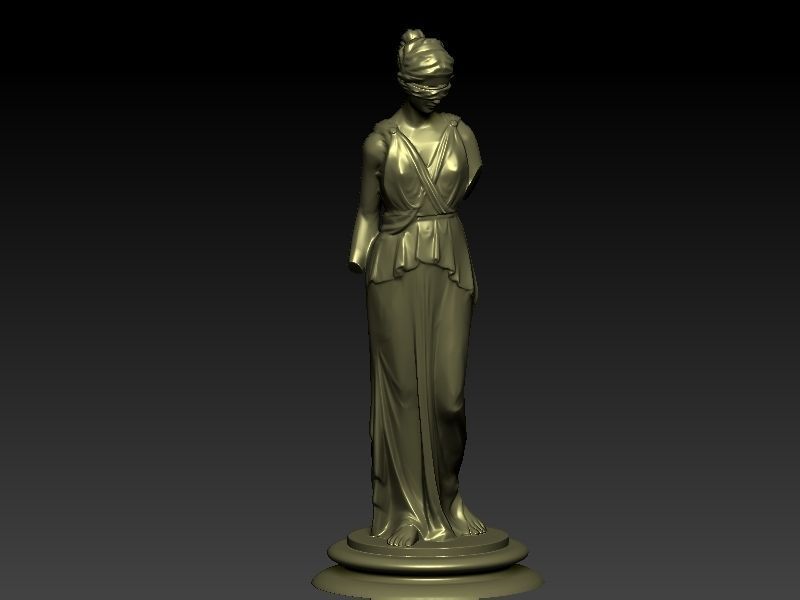 Themis Lady of Justice 3D print model_5