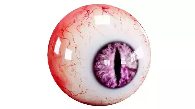 Eyes pack Low-poly 3D model