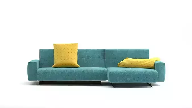 Sofa divano benz V-ray Corona render