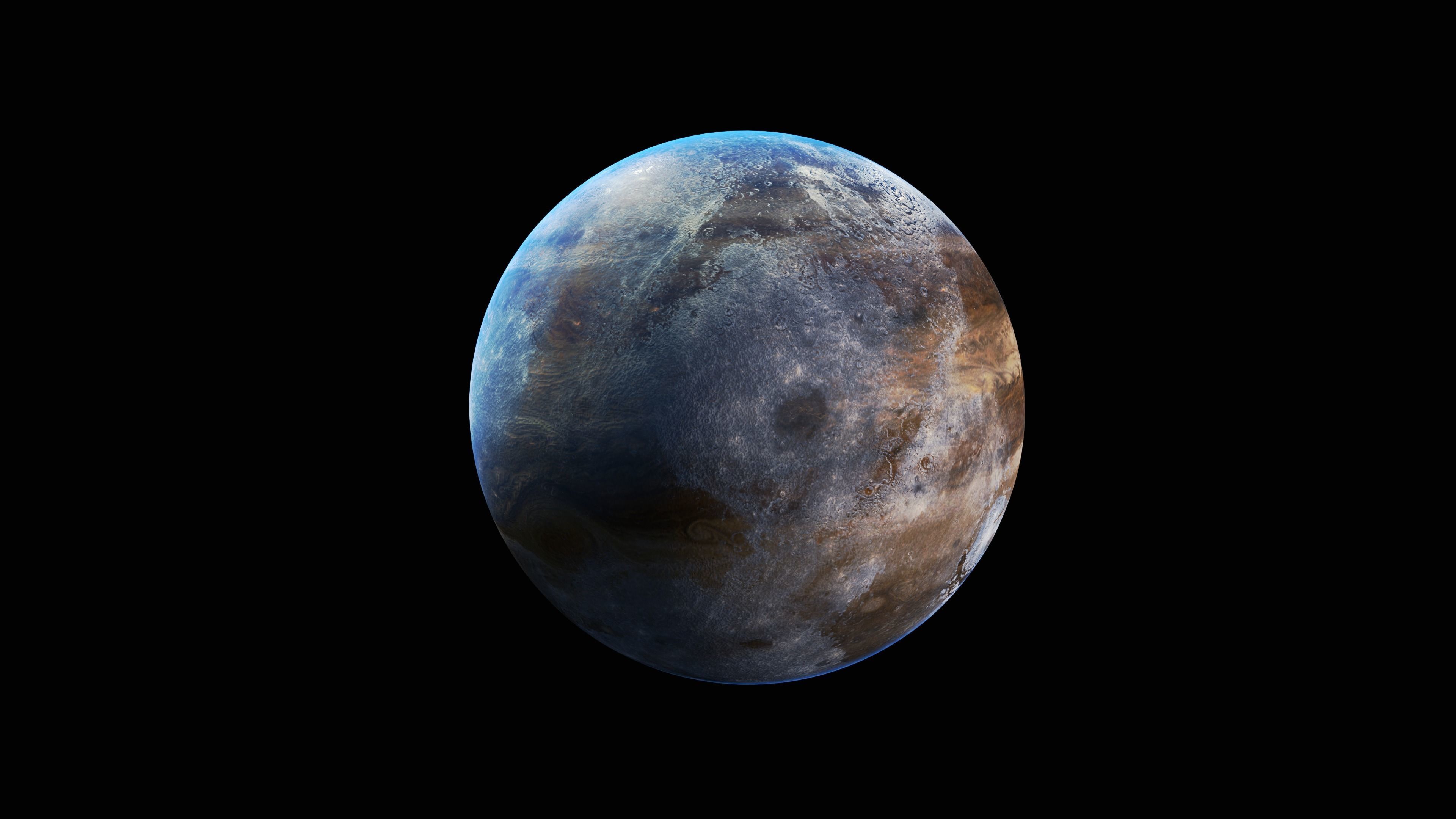 Planet mini pack Low-poly 3D model_11