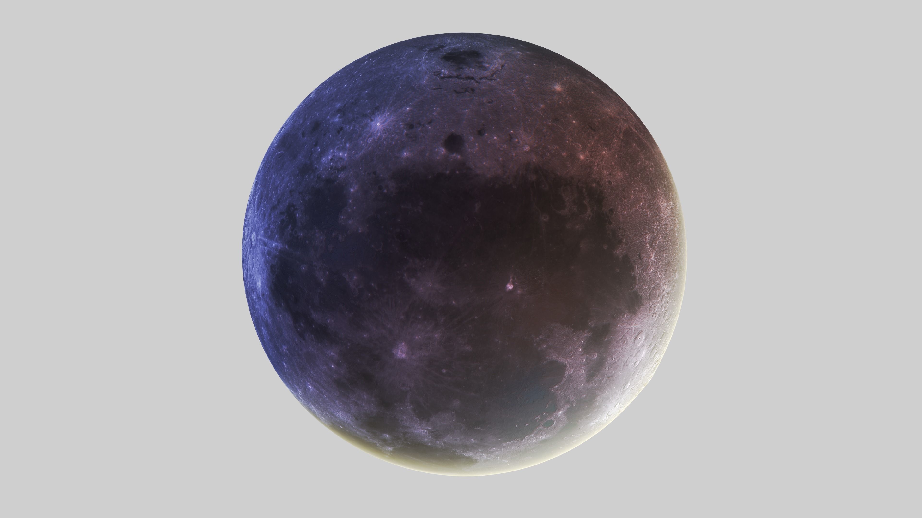 Planet mini pack Low-poly 3D model_18