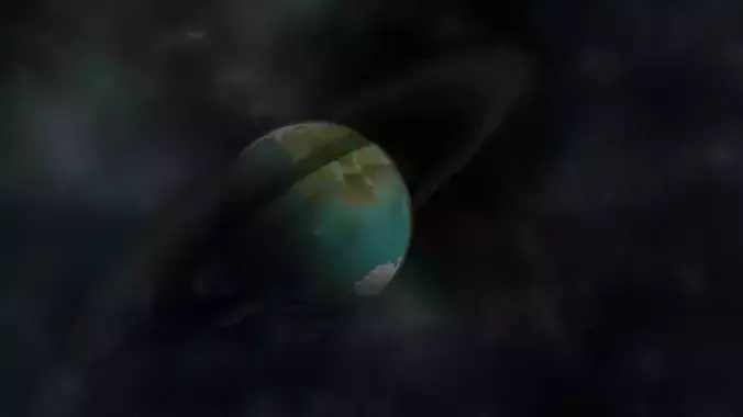 Planet Cekjratorakj w Microdisplacement Highpoly