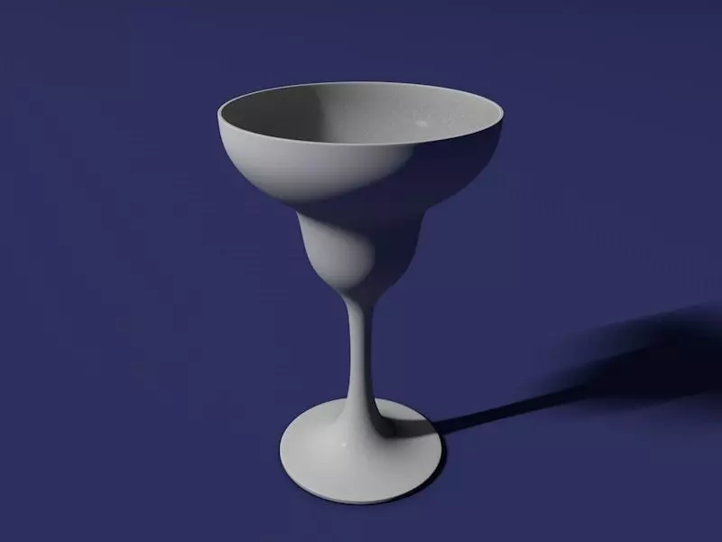 Margarita glass 3D print model