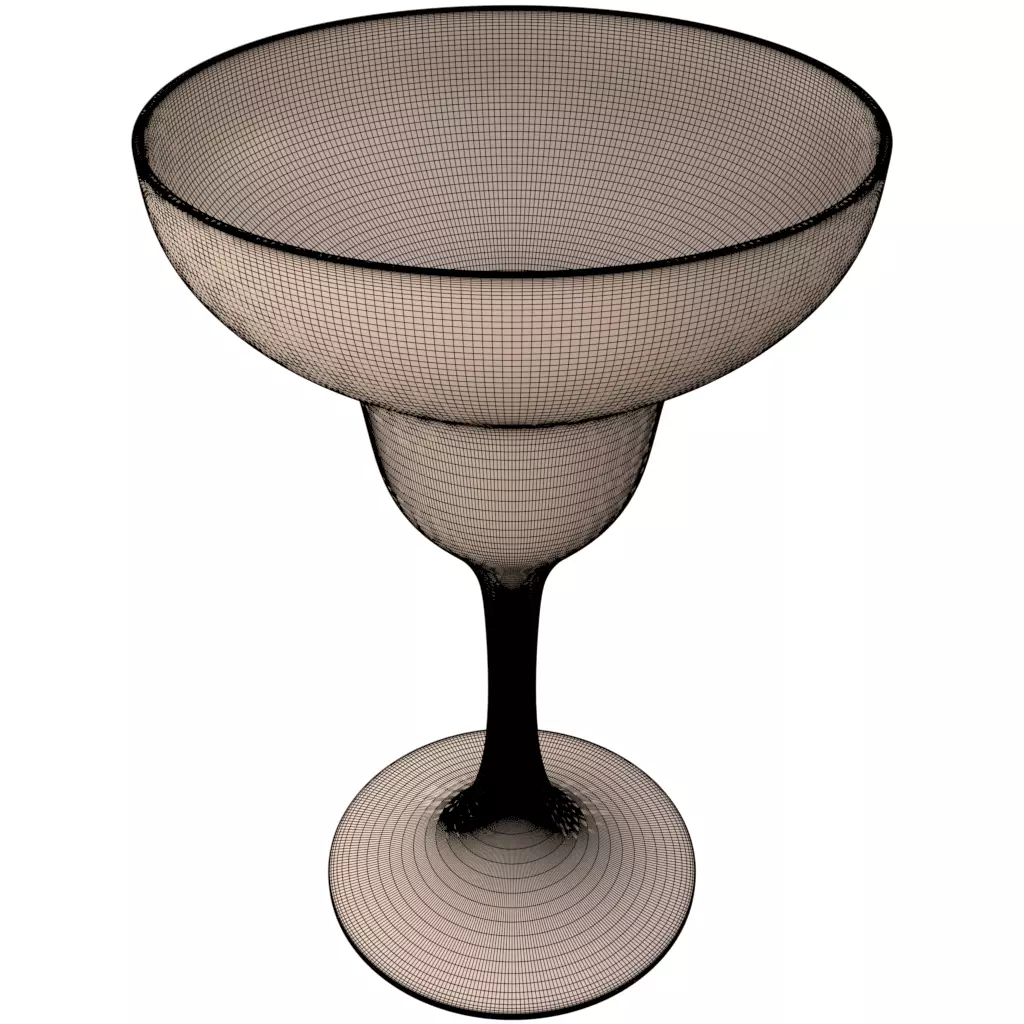 Margarita glass 3D model 3D printable | CGTrader