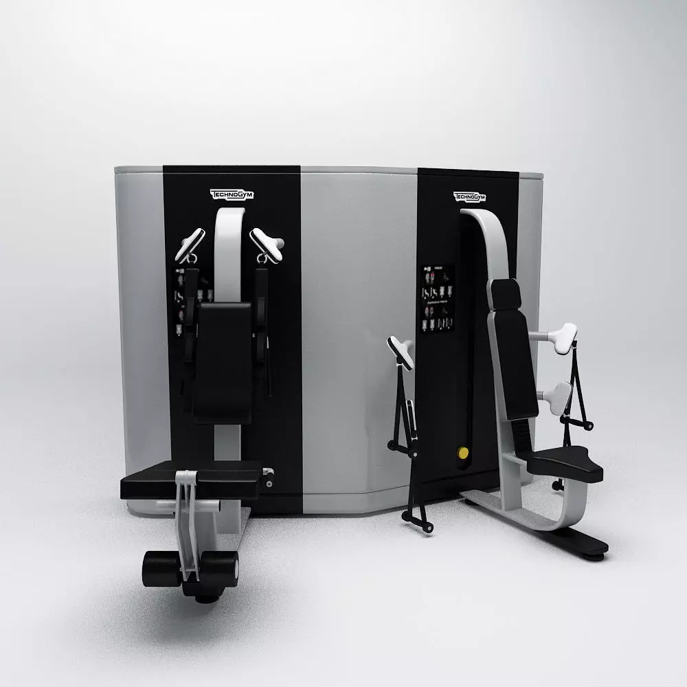 Fitness TechnoGym Plurima Twin MF-65-Yess 3D model