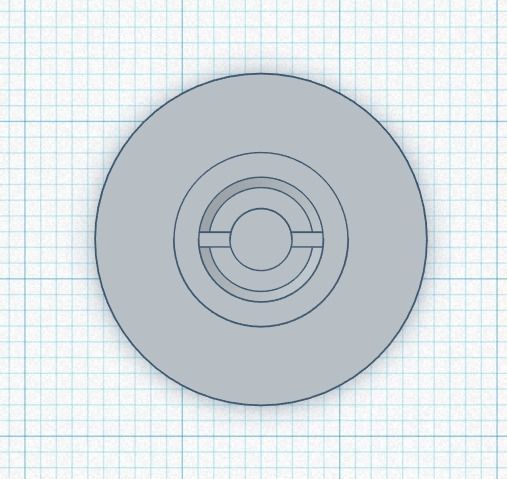 Bearing Cap for Fidget Spinner Free 3D print model_1