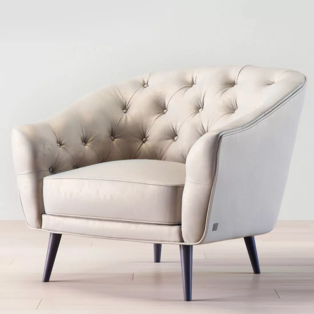 Busnelli Amouage Armchair 3D model_0