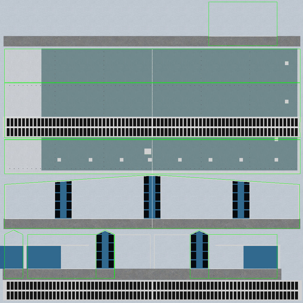 EDDB Hangar 5 Low-poly 3D model_11