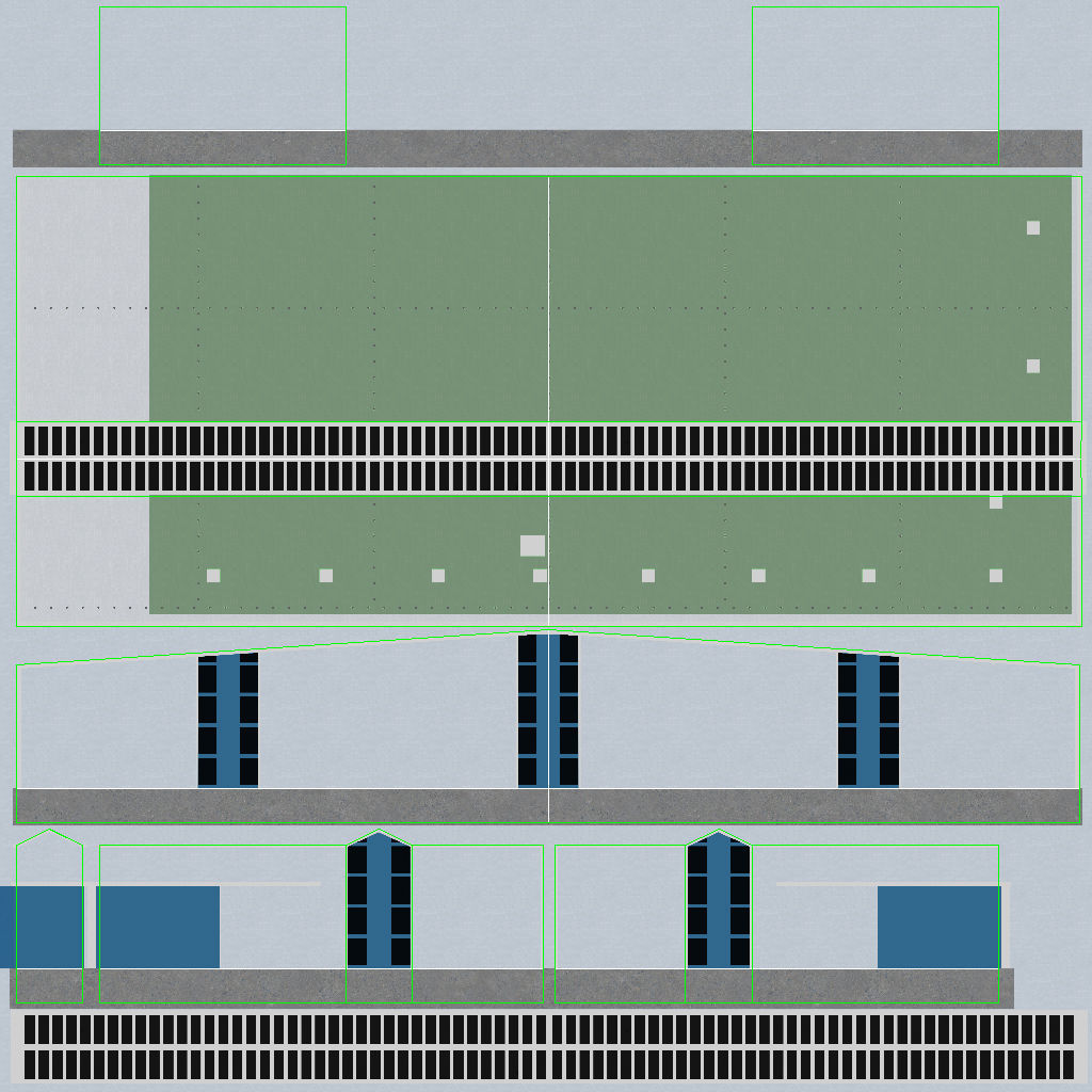 EDDB Hangar 6 Low-poly 3D model_10