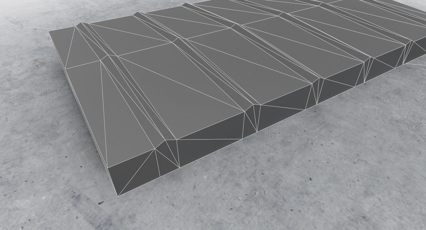 EDDB Hangar 6 Low-poly 3D model_8