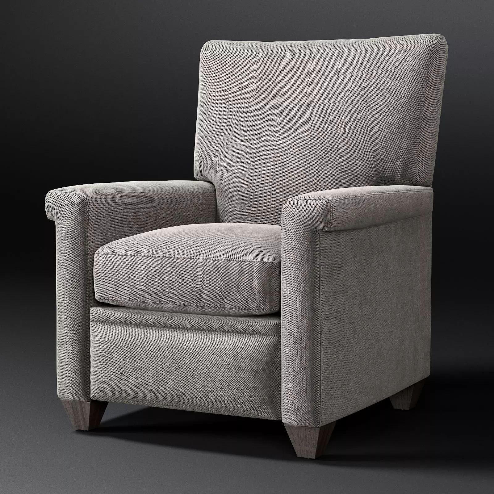 Crate And Barrel Declan Reclainer 3D model_0