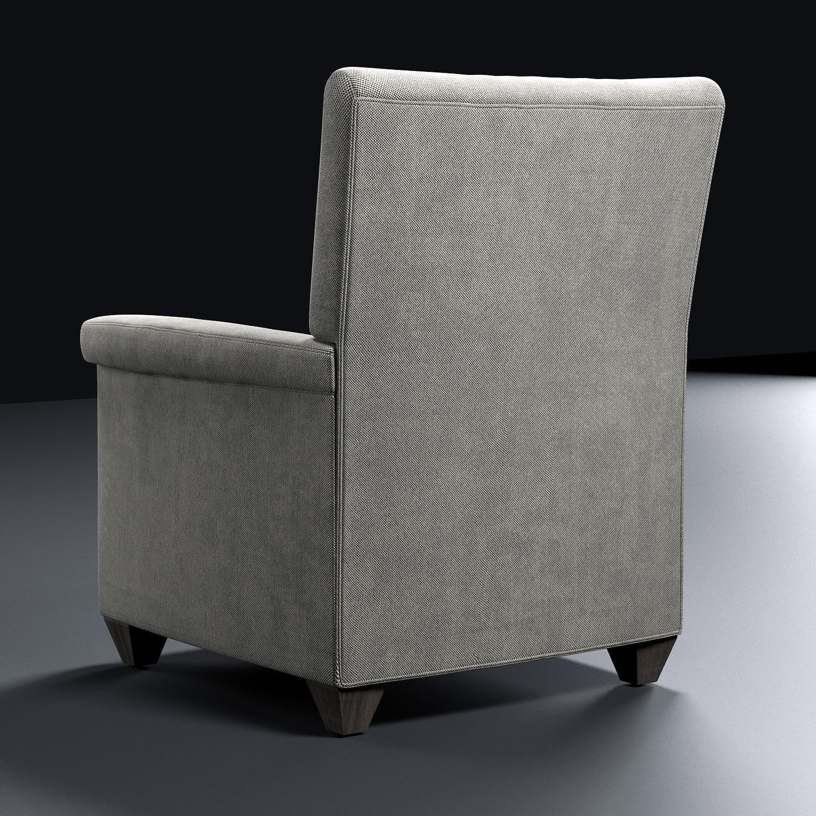 Crate And Barrel Declan Reclainer 3D model_1