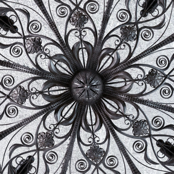 Chandelier Octapus Subberjean 3D model_5