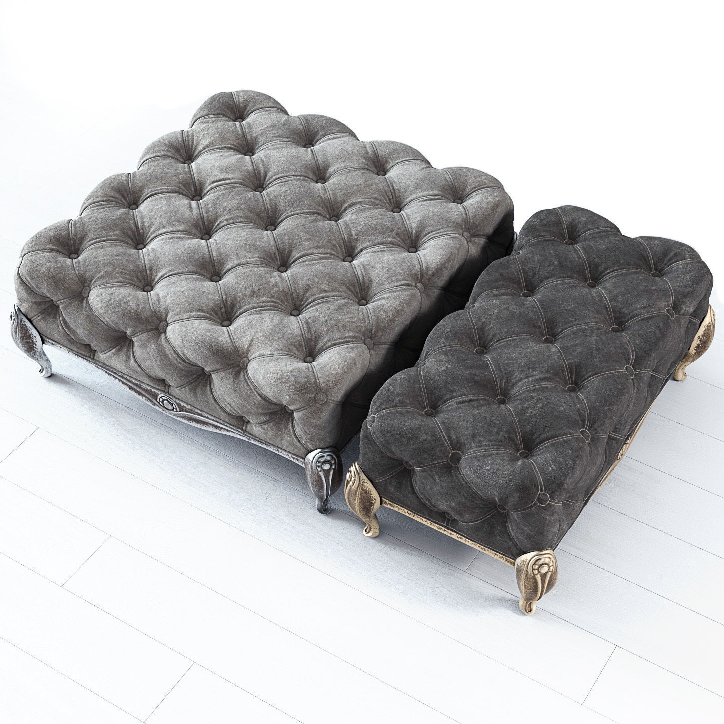 Subberjean Classical Banquette 3D model_5