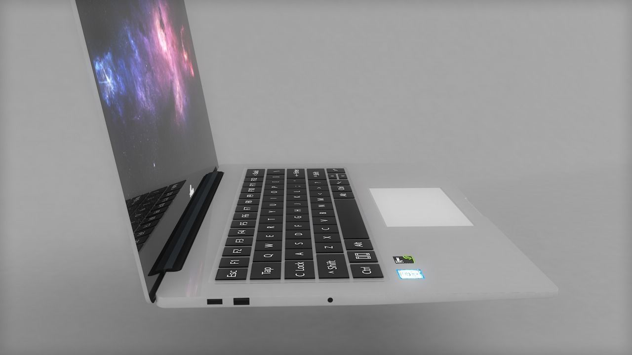 Notbook air acer 2017 Free 3D model_1
