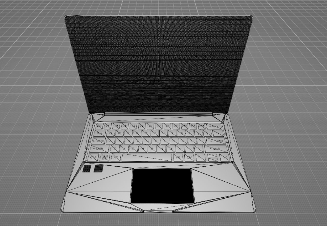 Notbook air acer 2017 Free 3D model_6