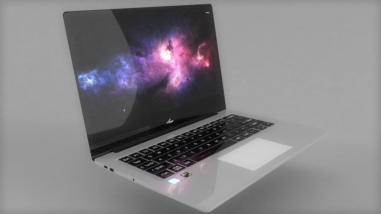 Notbook air acer 2017 Free 3D model_4