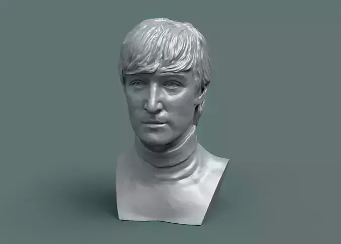 John Lennon 1965 3D print model