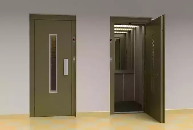 European vintage elevator