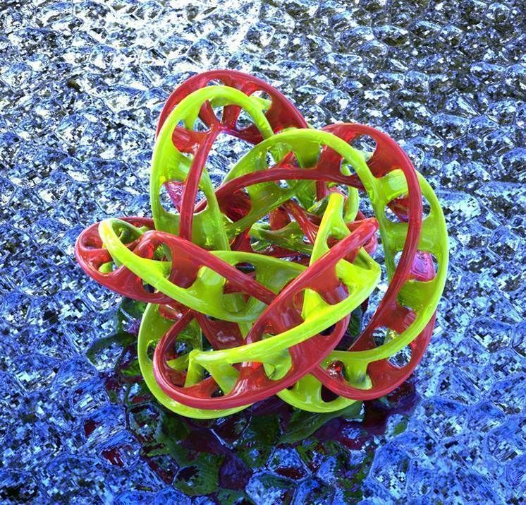 Mobius Torus Knot Type-3 3D print model_1
