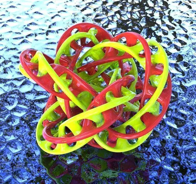 Mobius Torus Knot Type-3 3D print model_0