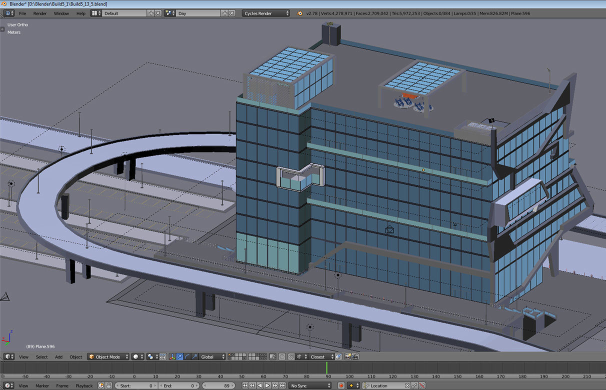 Building 5 3D model_5