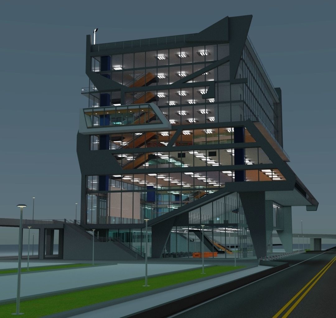 Building 5 3D model_1