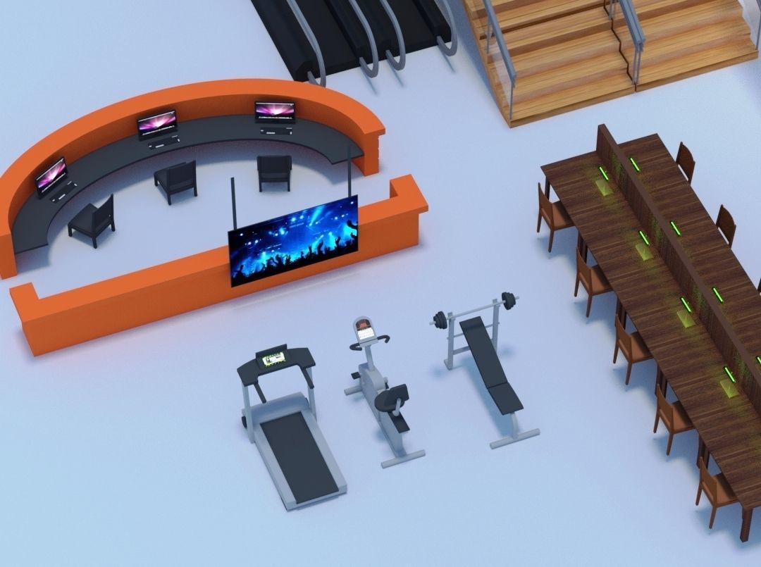 Building 5 3D model_8