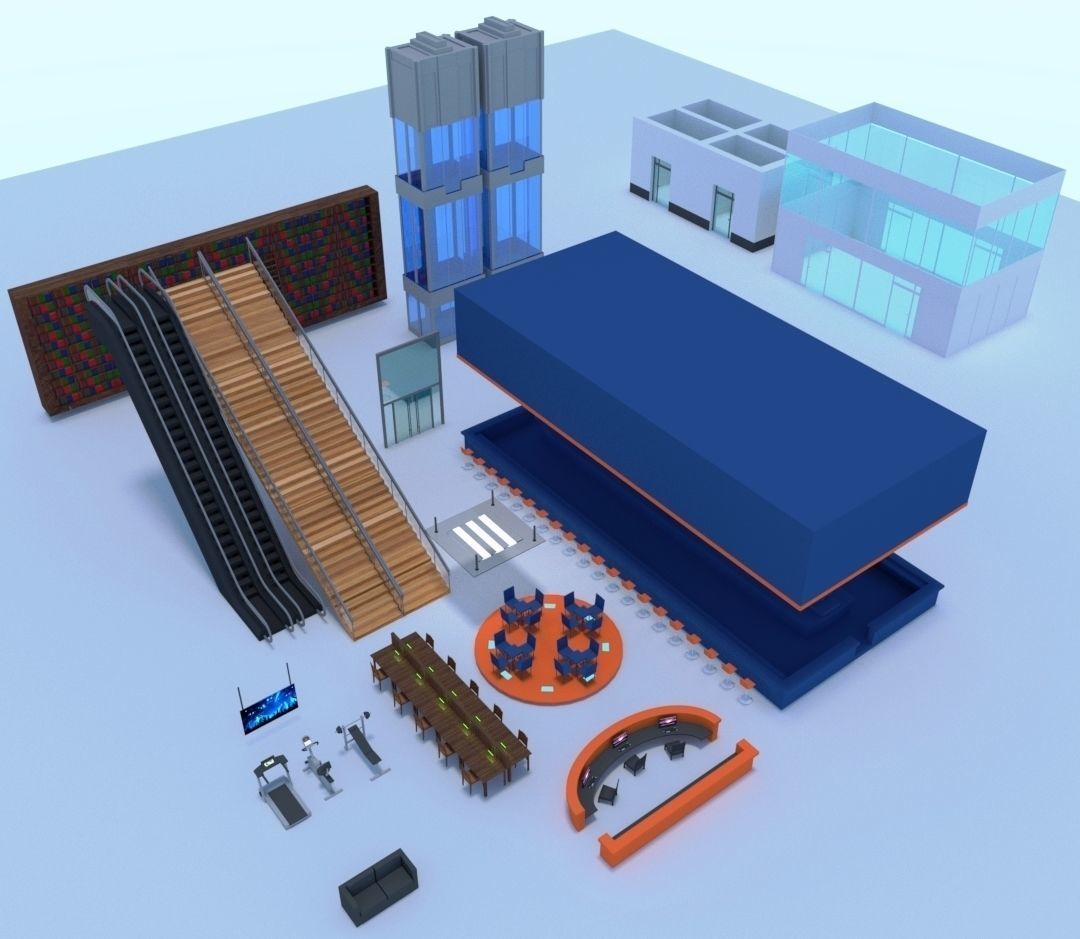 Building 5 3D model_9