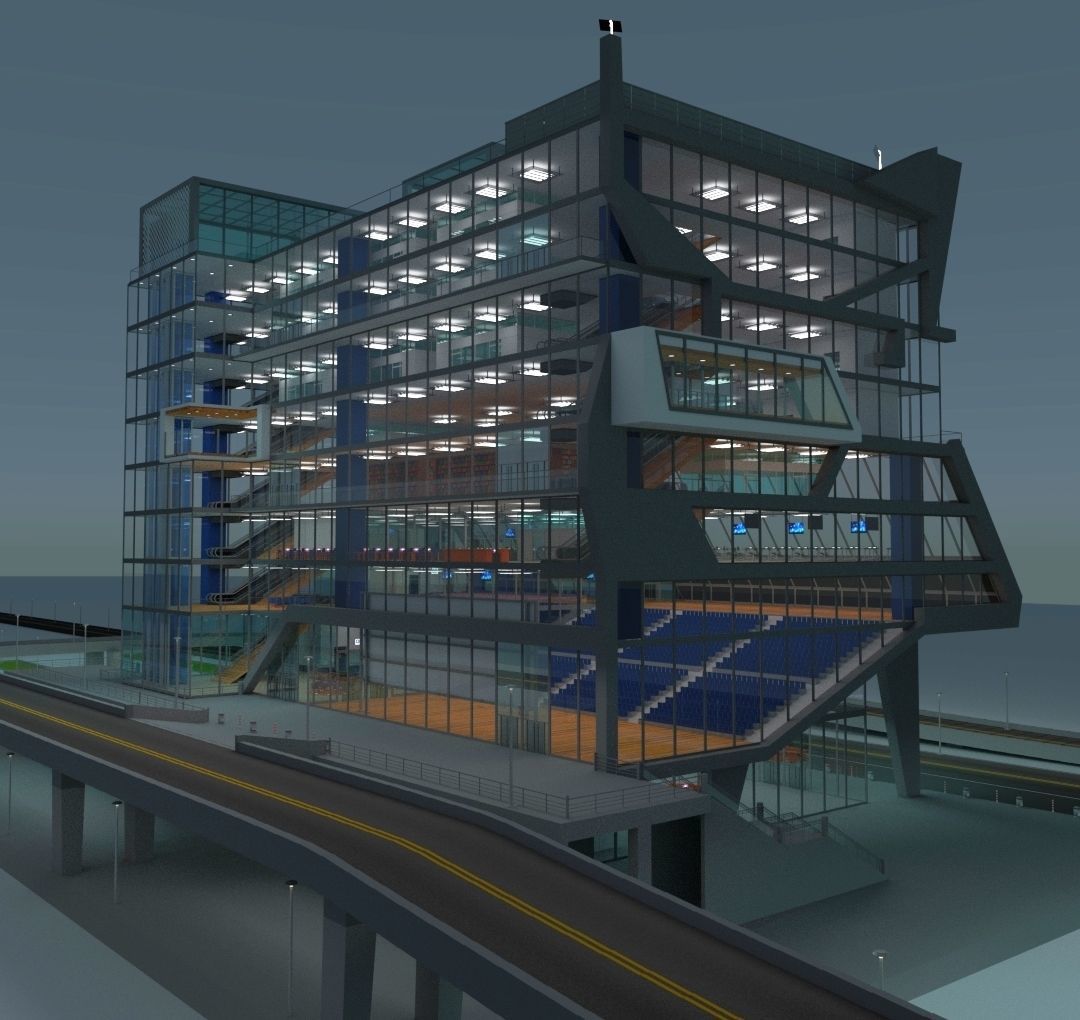 Building 5 3D model_3
