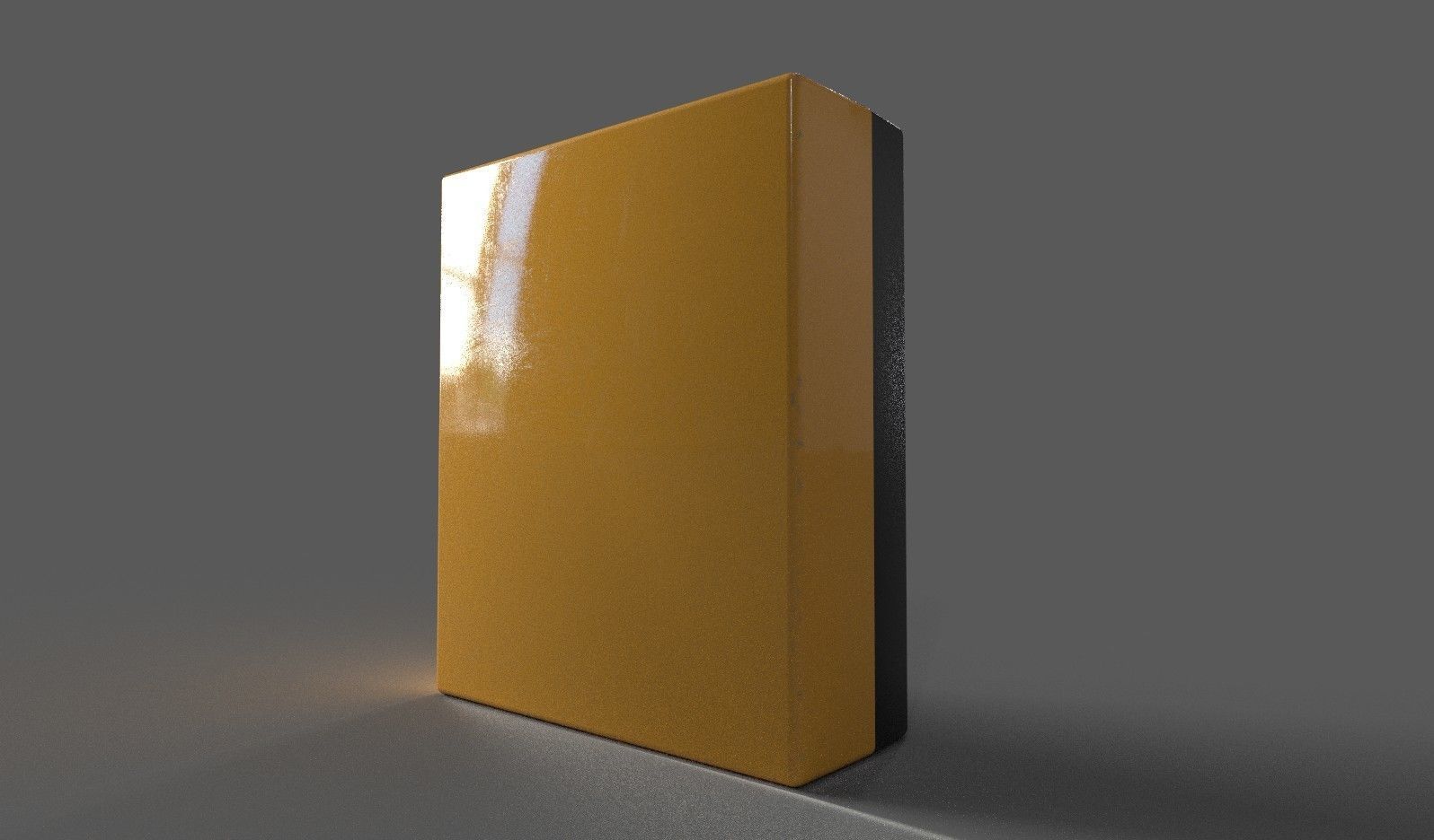 Vintage Gramophone Low-poly 3D model_13