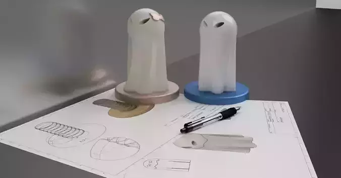 Phantom Lamp  3D print model
