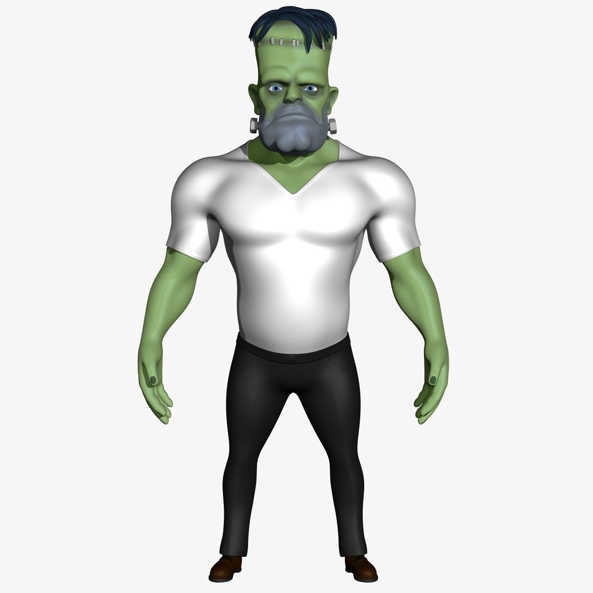 Frankensteins Monster 3D model_4