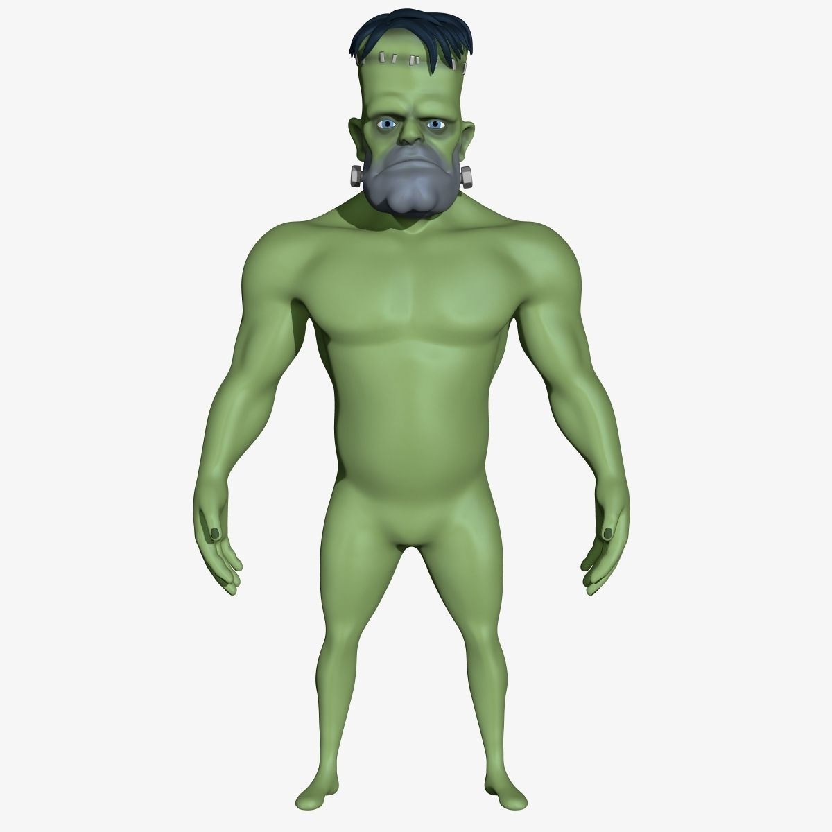 Frankensteins Monster 3D model_8