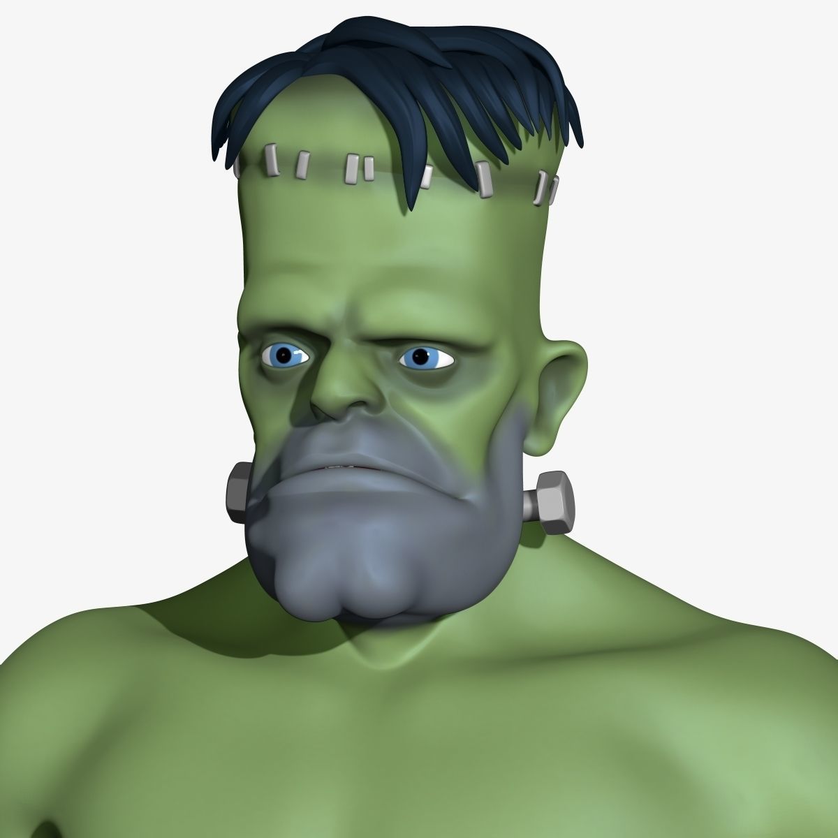 Frankensteins Monster 3D model_13