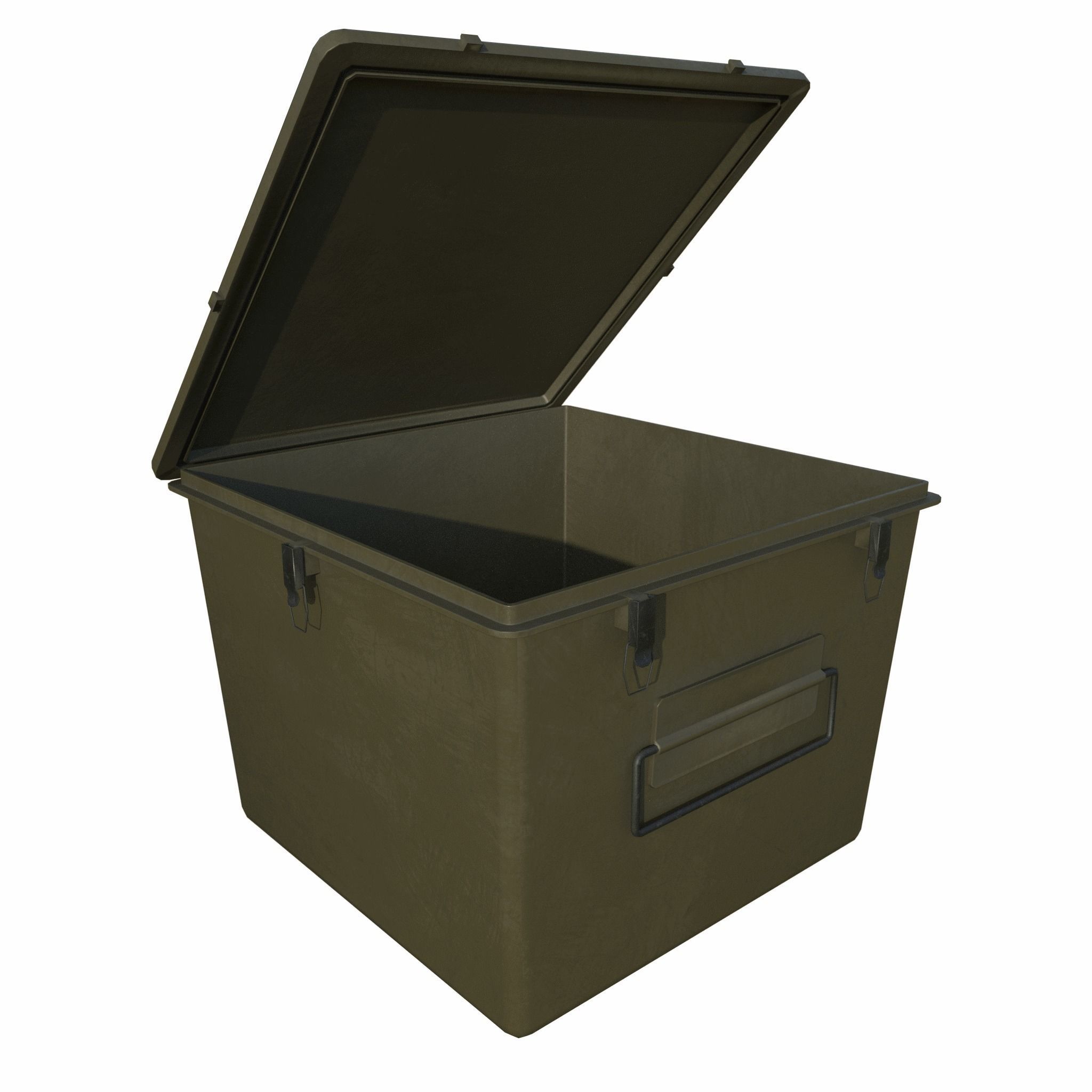 Military First Aid Kit Low-poly 3D model_1