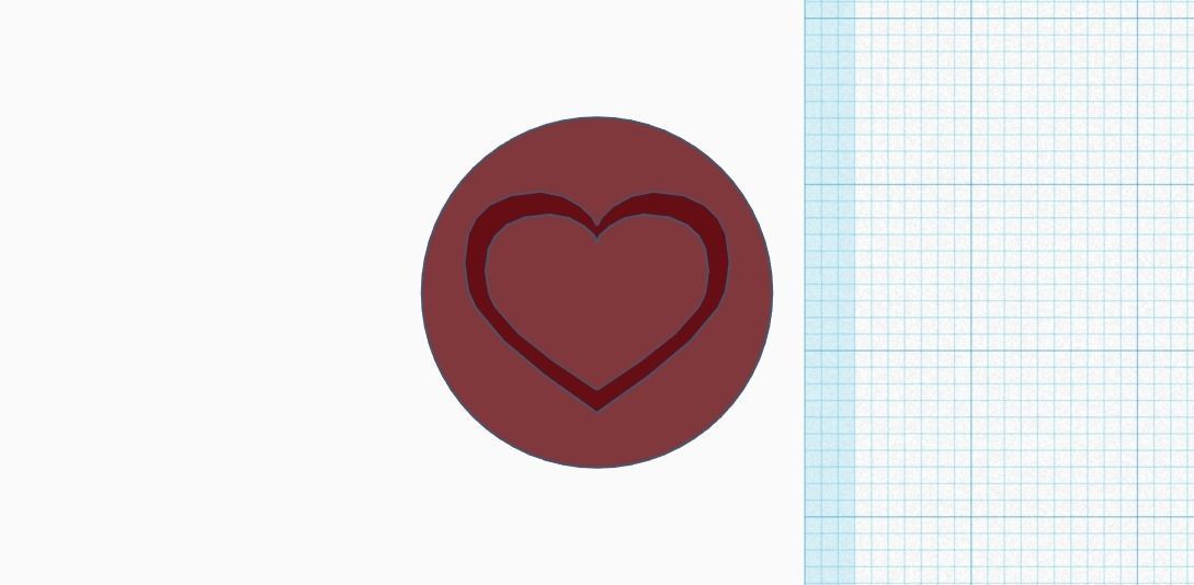 Heart Fidget Spinner Free 3D print model_5