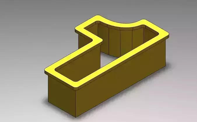 Frame for Cookies - Number Zero 0 