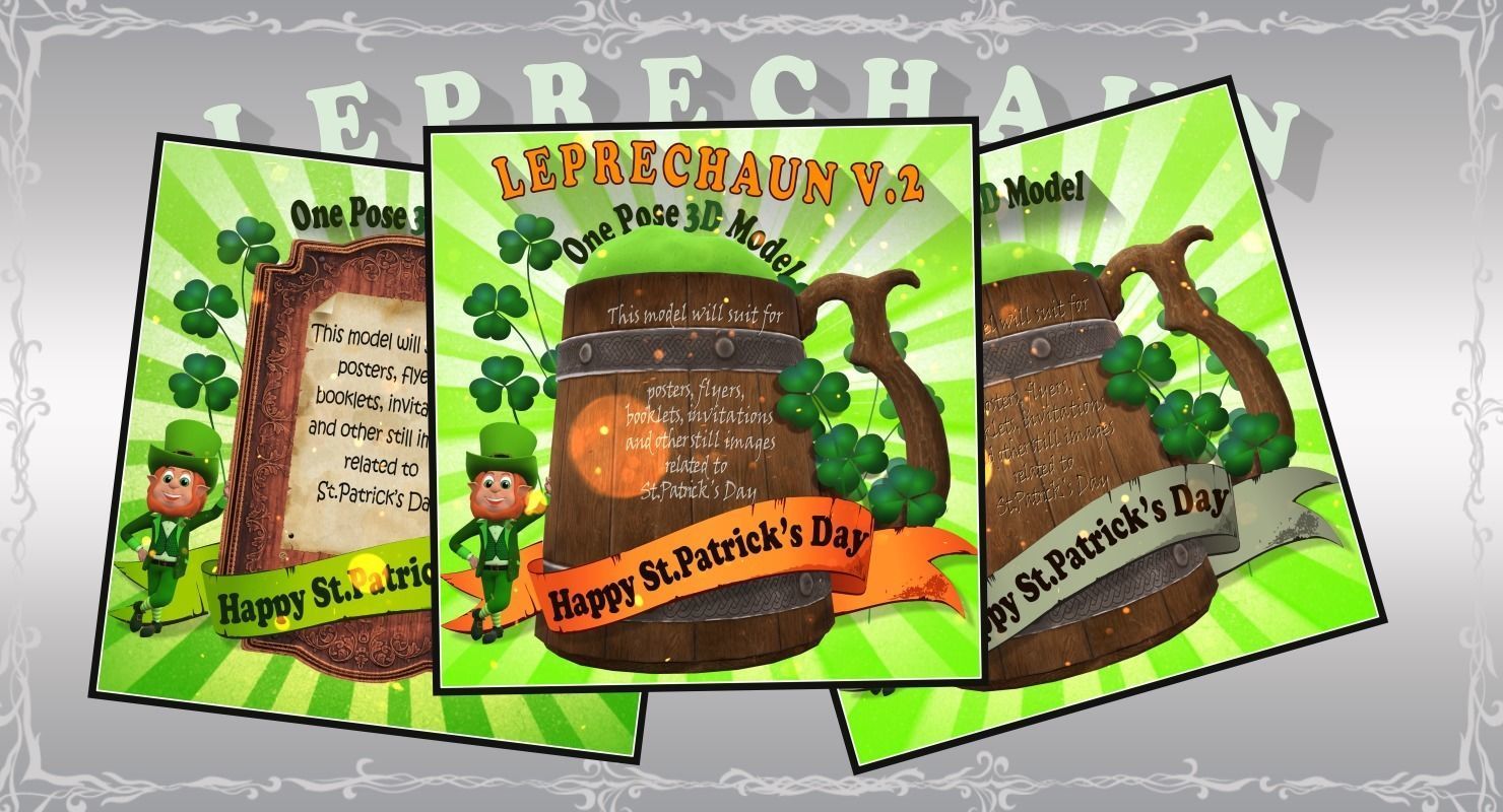 Leprechaun V2 3D model_19