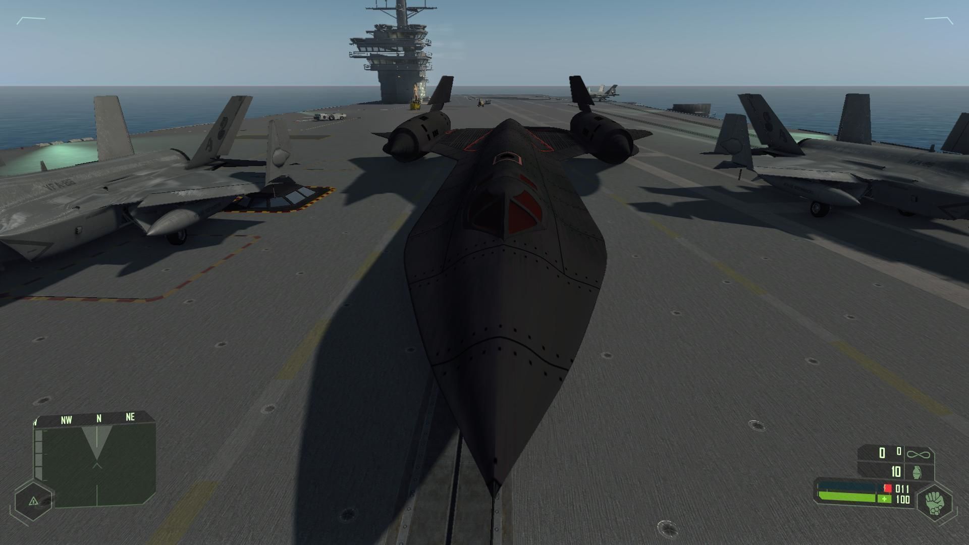 Lockheed SR-71 Blackbird Low-poly 3D model_17