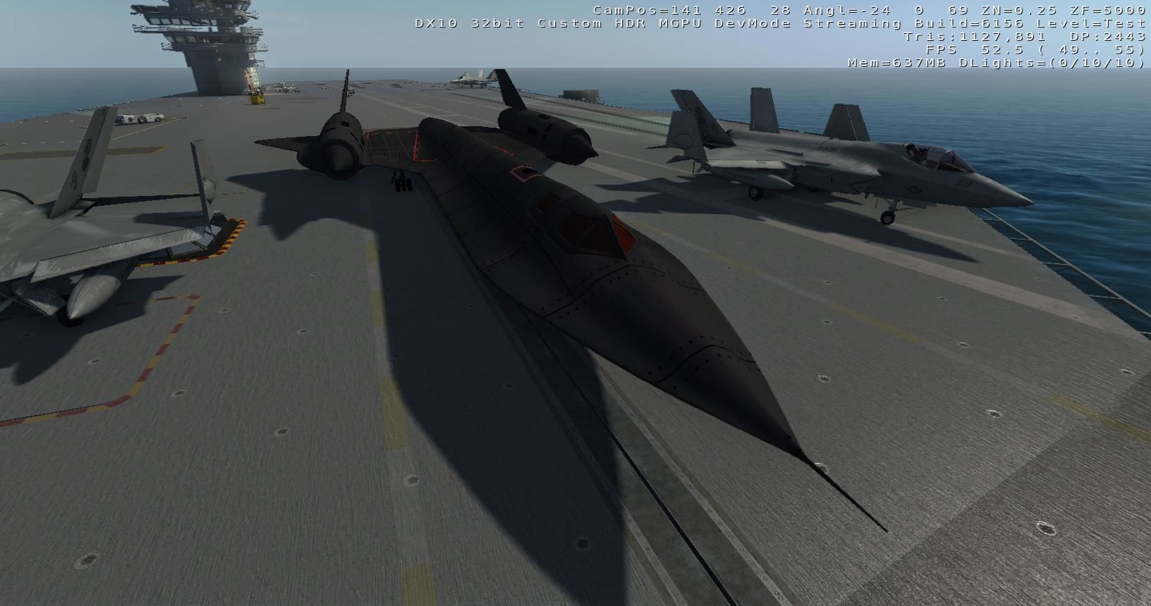 Lockheed SR-71 Blackbird Low-poly 3D model_18