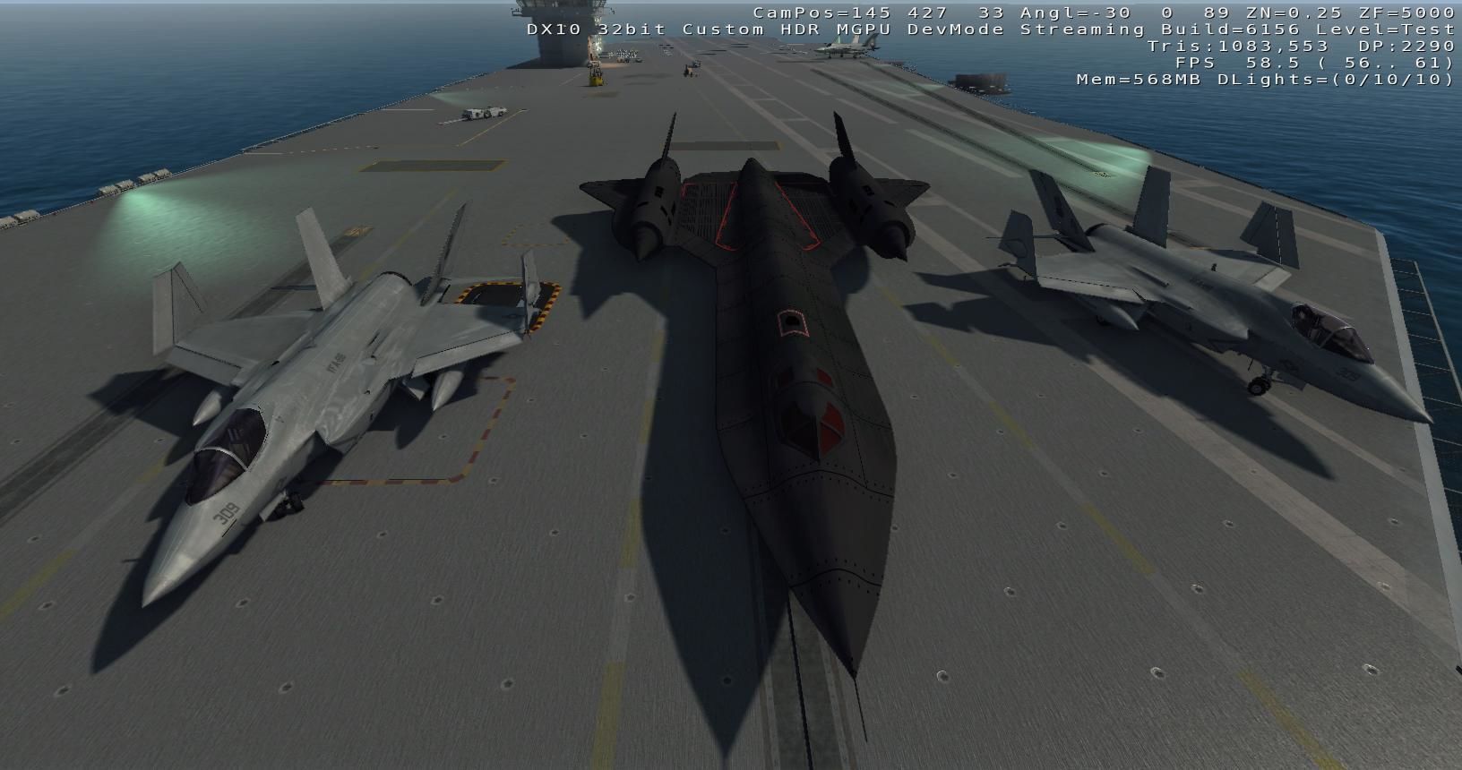 Lockheed SR-71 Blackbird Low-poly 3D model_13