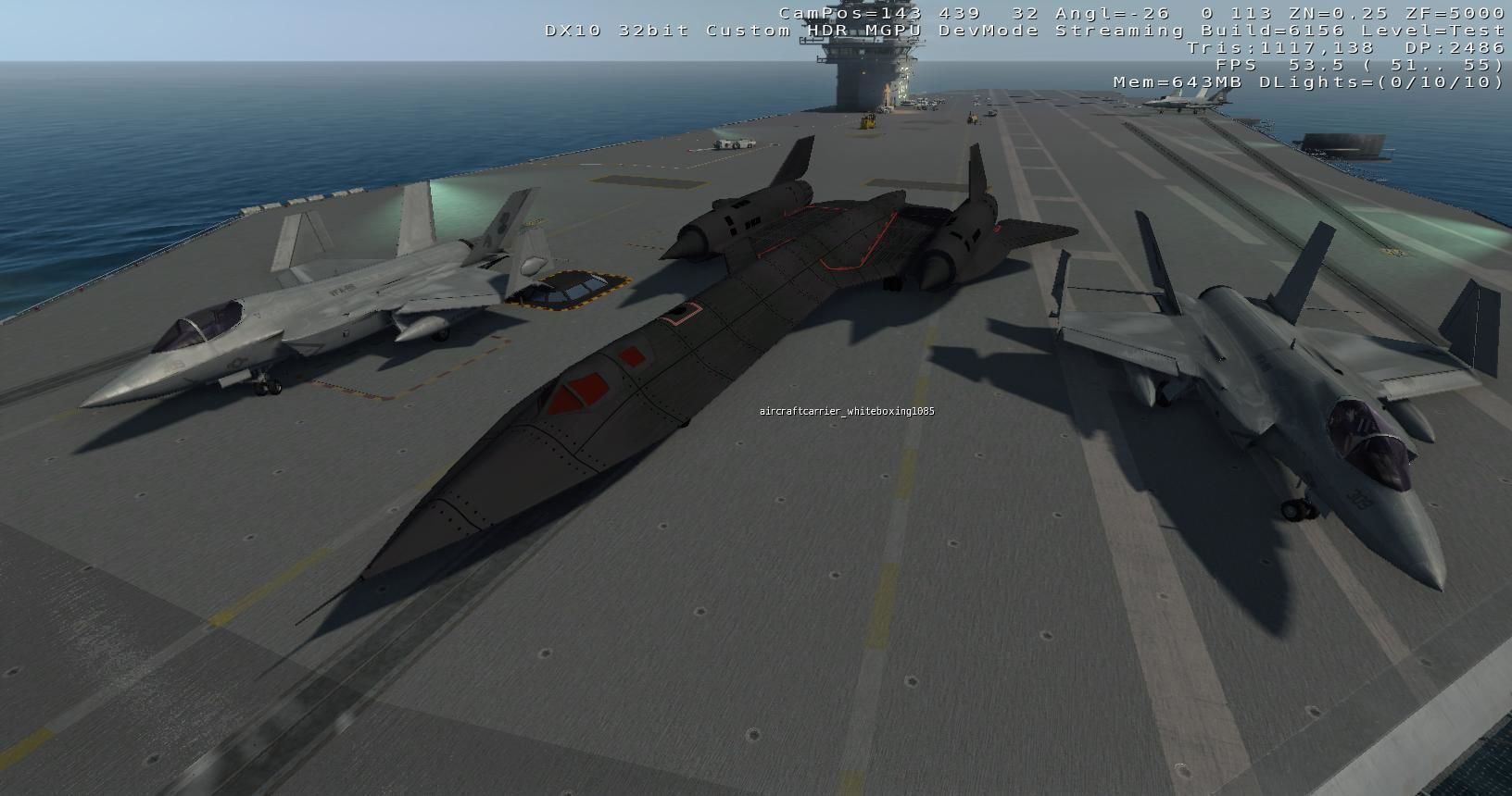Lockheed SR-71 Blackbird Low-poly 3D model_9