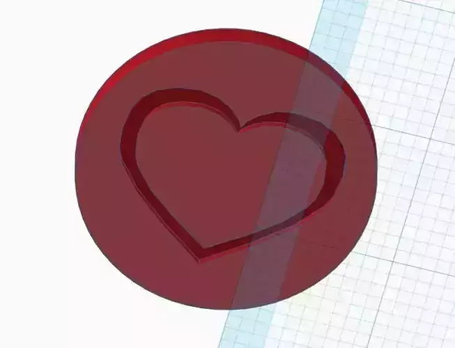 Bearing Cap-Heart-for Fidget Spinner