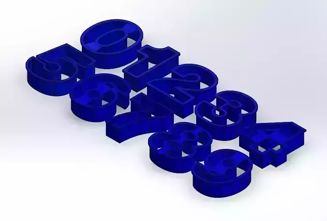 Frames of Cookies - All numbers