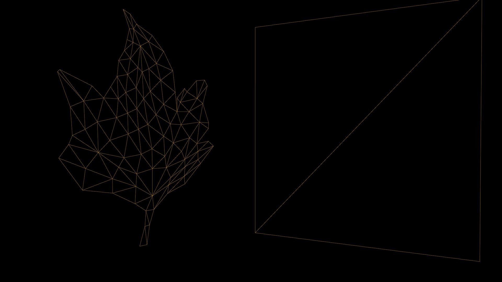 Leaf Pack Low-poly 3D model_29