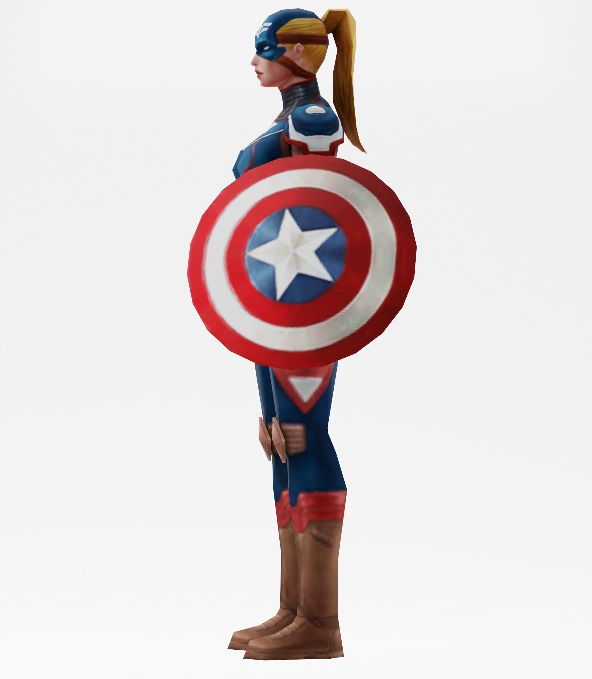 Captain America 3d model 3D model_14